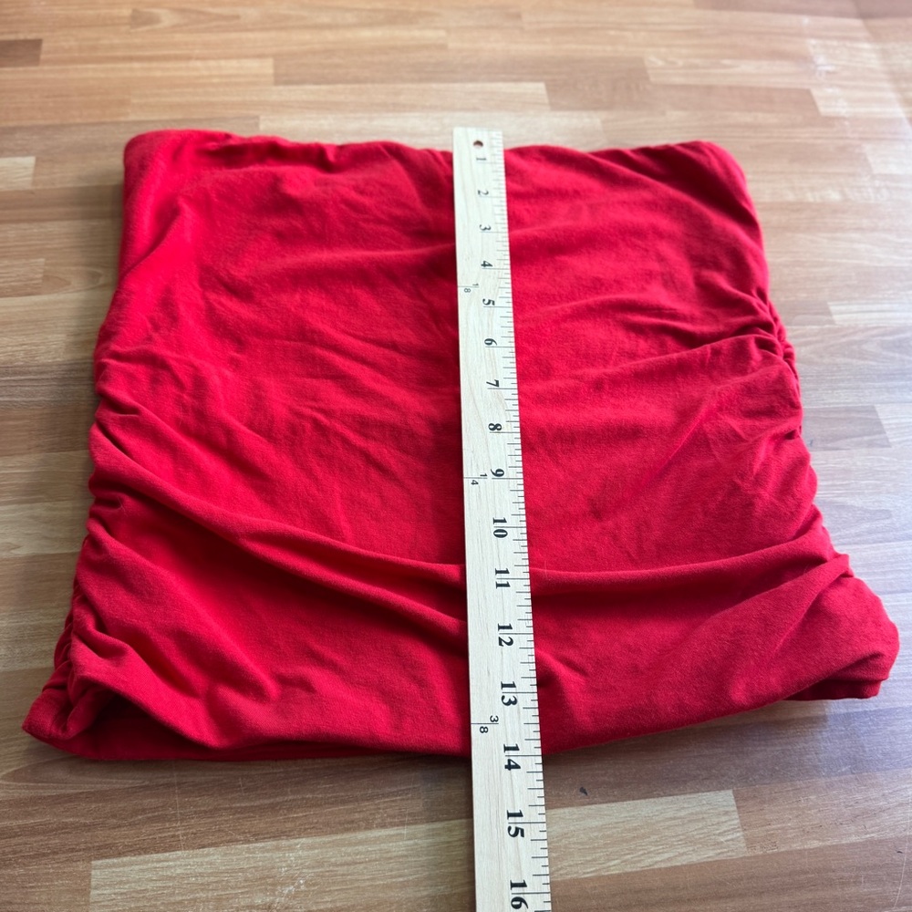 Abercrombie and Fitch red sleeveless halter top size large - Picture 5 of 10
